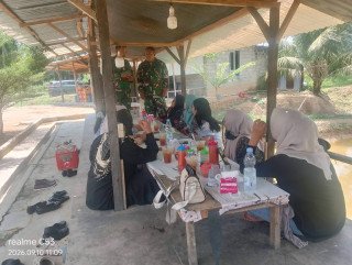 Cegah Karhutla Sejak Dini, Mabes TNI Gelar Komsos Bersama Warga Rokan Hilir